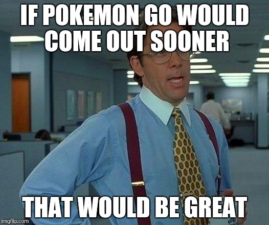 Pokemon Go Environment